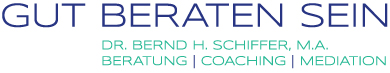 Logo gut beraten sein - Dr. Bernd Schiffer